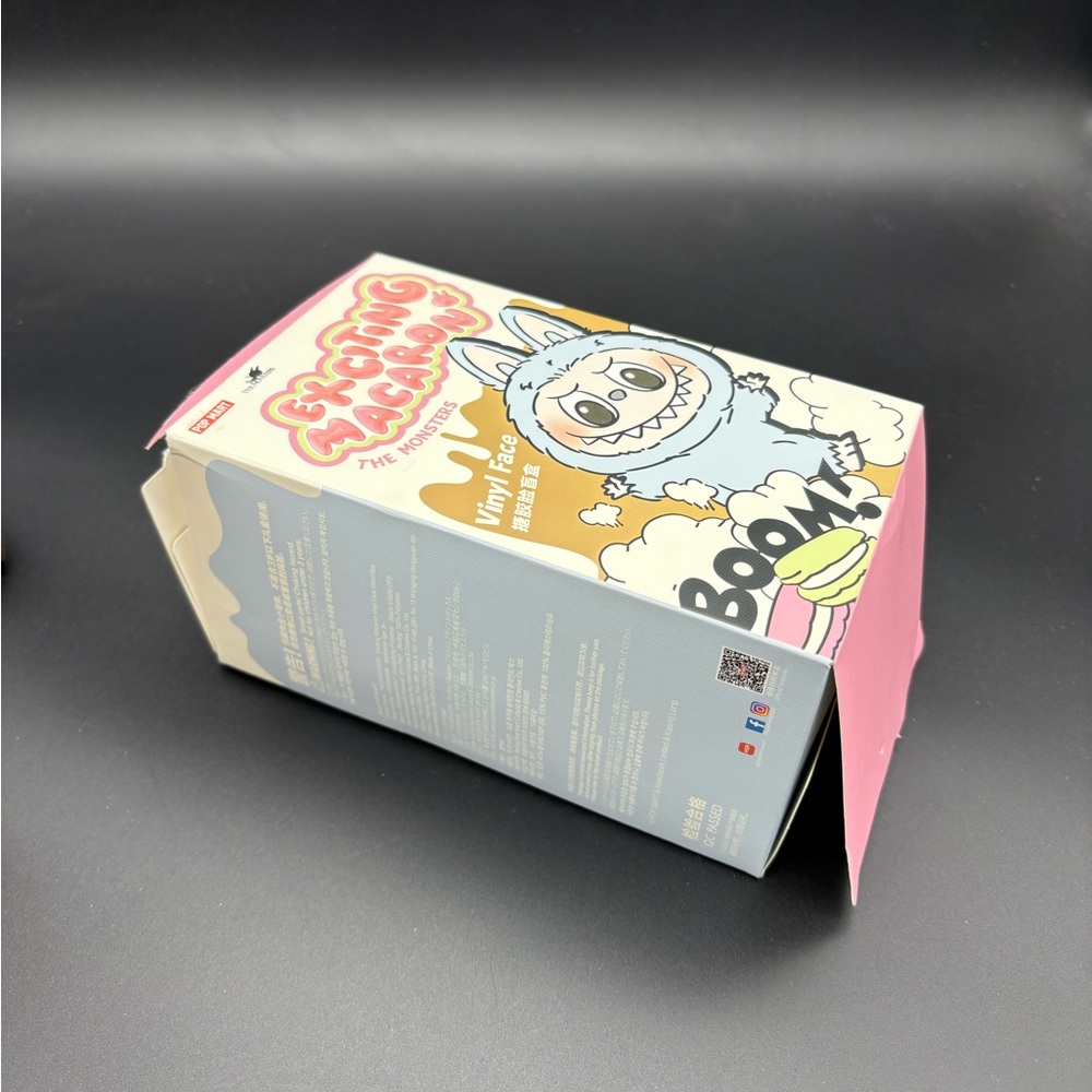 POP MART LABUBU The Monsters Exciting Macaron Plush Doll Dodgers Otani 17 w/box - Picture 2 of 5